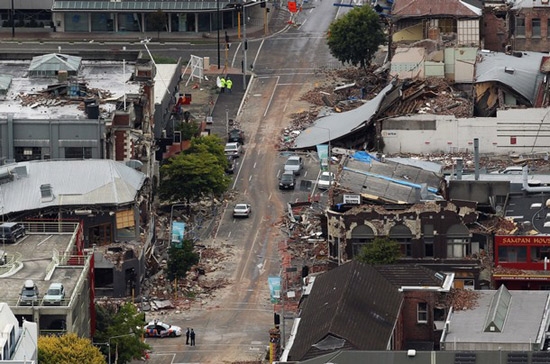 New Zealand tan hoang vì động đất - Ảnh: Getty.