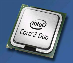 Một bộ vi xử lý Intel Core 2 dành cho máy tính để bàn (desktop).