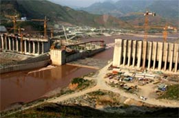 Công trình thủy điện Lai Châu.