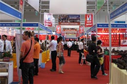 Một góc Hội chợ Trung Quốc - ASEAN 2009 (CAEXPO 2009) - Ảnh: Anh Quân.