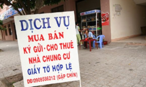 Bất động sản yếu tiếp thị