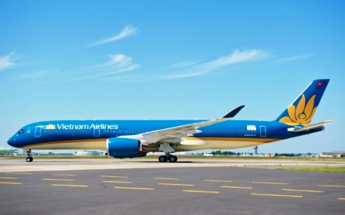 Chiếc Airbus A350 đầu tiên được Vietnam Airlines tiếp nhận vào ngày 2/7/2015.<br>