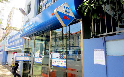 Hội sở giao dịch chính của Ngân hàng Á Châu (ACB).