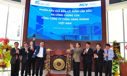 Thu về hơn 1.100 tỷ đồng từ thương vụ IPO ACV