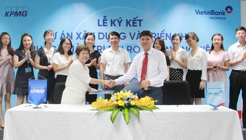 Theo hợp đồng vừa ký, KPMG sẽ tư vấn xây dựng khung Quản lý rủi ro và 
triển khai Quản lý rủi ro chuyên sâu đến các quy trình nghiệp vụ của 
VBI.