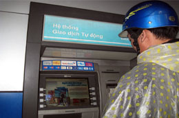 Cần kiểm tra, chống "rò điện" cho hệ thống ATM - Ảnh: Chinhphu.vn.