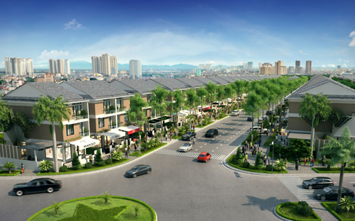 Phối cảnh dự án An Phú Shop Villa.<br>