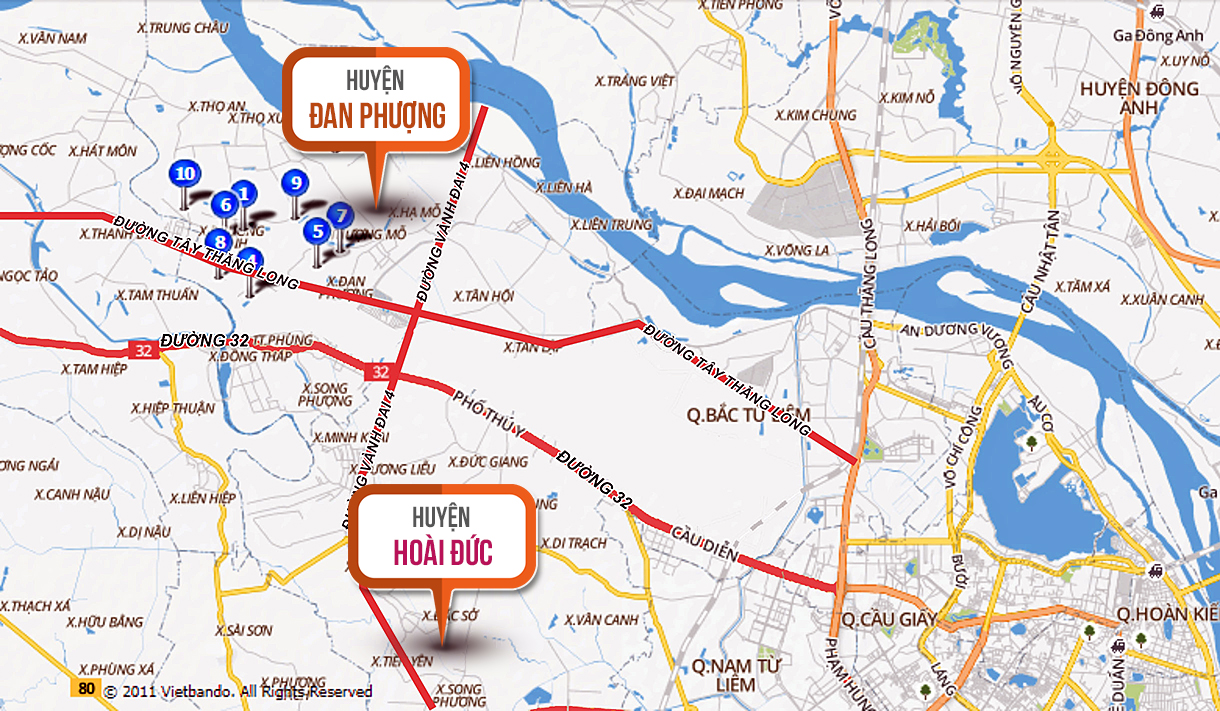 Nhiều trục đường lớn được đầu tư xây dựng để kết nối các huyện lân cận phía Tây Hà Nội với trung tâm.<b><span style="font-size:12.0pt;line-height:150%;font-family:"Times New Roman","serif";
background:white"></span></b>

<!--[if gte mso 9]><xml>
 <w:WordDocument>
  <w:View>Normal</w:View>
  <w:Zoom>0</w:Zoom>
  <w:TrackMoves/>
  <w:TrackFormatting/>
  <w:PunctuationKerning/>
  <w:ValidateAgainstSchemas/>
  <w:SaveIfXMLInvalid>false</w:SaveIfXMLInvalid>
  <w:Ignore