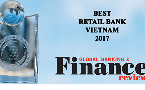 VietinBank hai năm liên tiếp đạt danh hiệu "Ngân hàng bán lẻ tốt nhất Việt Nam"