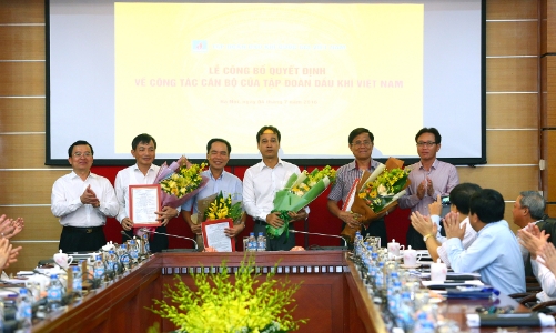 Tập đoàn Dầu khí bổ nhiệm 4 phó tổng giám đốc