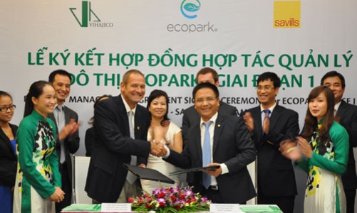 Savills sẽ quản lý dịch vụ tại Ecopark