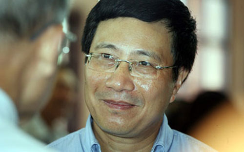 Bộ trưởng Bộ Ngoại giao Phạm Bình Minh.