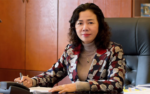 Thứ trưởng Vũ Thị Mai.