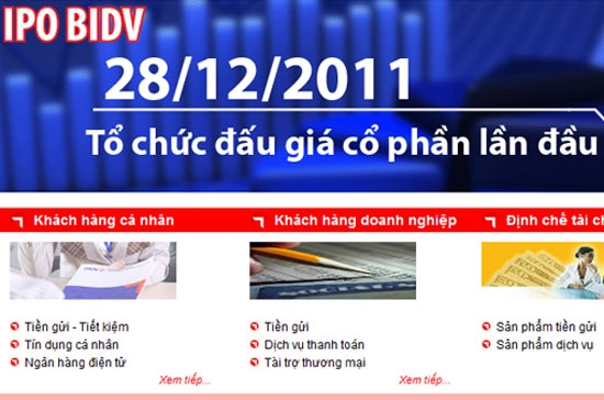 Chủ tịch BIDV nói rằng, bối cảnh IPO sắp tới có thể thuận lợi hơn khi Chính phủ có thể đưa ra những chính sách quan trọng và tác động tốt tới thị trường.