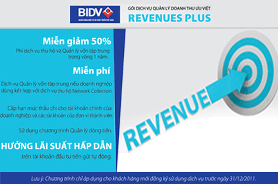 Sau 1 tháng chuẩn bị, ngày 2/4/2012, toàn hệ thống BIDV đã chính thức triển khai gói Quản lý doanh thu ưu việt – Revenue Plus cho bảo hiểm xã hội.