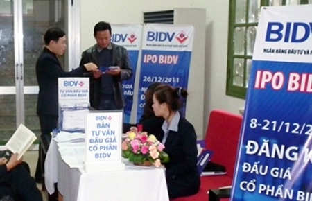 BIDV đã đăng ký niêm yết với số lượng 2,3 cổ phiếu trên HSX.