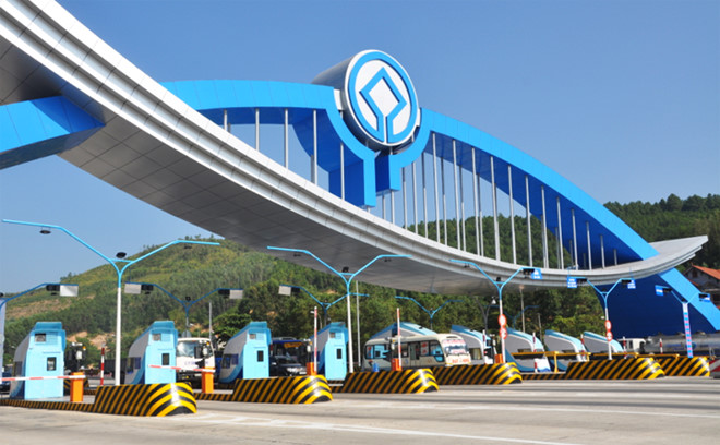 Trạm thu phí BOT Đại Yên.