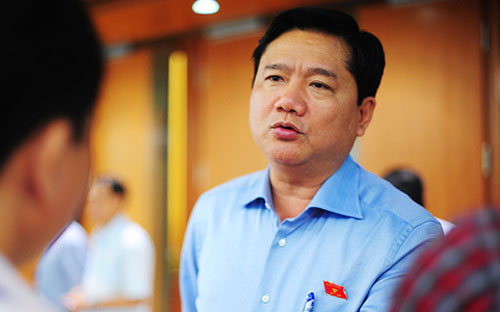 Bộ trưởng Bộ Giao thông Vận tải Đinh La Thăng.