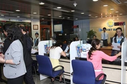 Giao dịch tại BaoVietBank.