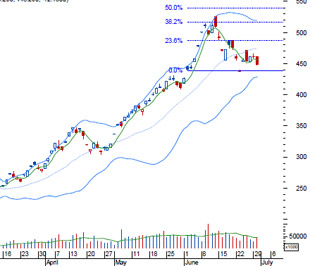 SSI nhận định rằng: "Với mốc VN-Index hiện tại 448,29 điểm, chúng tôi cho rằng phiên giao dịch ngày 1/7 vẫn ở thế giằng co nhưng một kịch bản như hôm 30/6 rất có thể sẽ lặp lại" - Nguồn: BVSC.