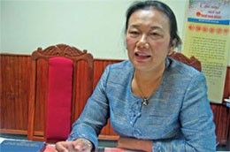 Nguyễn Thị Cúc, Chủ tịch Hội Tư vấn thuế Việt Nam.