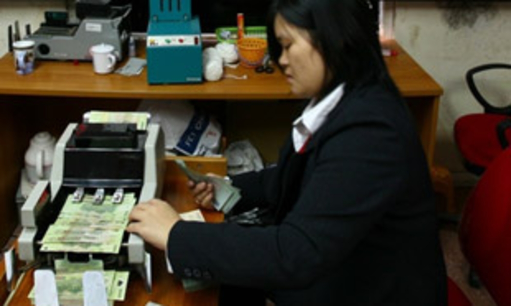 Từ ngày 23/1 đến ngày 20/2/2009, số tiền giải ngân theo chương trình hỗ trợ lãi suất trong toàn hệ thống ngân hàng ước đạt gần 80.000 tỷ đồng - Ảnh: Việt Tuấn.
