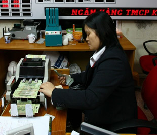 Từ ngày 23/1 đến ngày 20/2/2009, số tiền giải ngân theo chương trình hỗ trợ lãi suất trong toàn hệ thống ngân hàng ước đạt gần 80.000 tỷ đồng - Ảnh: Việt Tuấn.
