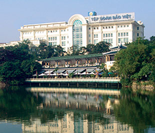 Trụ sở của Tập đoàn Bảo Việt tại Hà Nội.