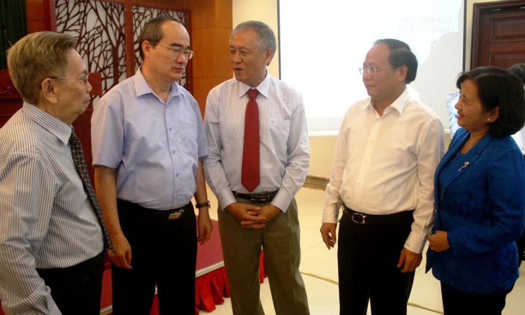 Bí thư Thành ủy Tp.HCM Nguyễn Thiện Nhân nhấn mạnh lãnh đạo thành phố sẽ không “nói suông” đối với các vấn đề lớn của thành phố.