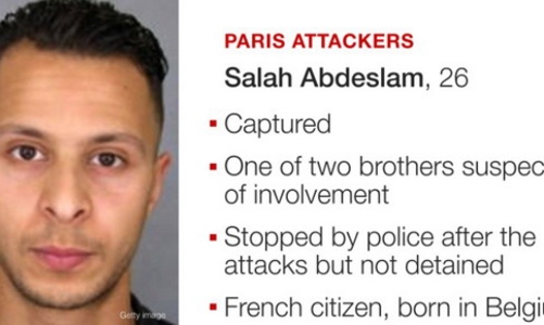 Bắt nghi phạm chủ mưu vụ khủng bố Paris