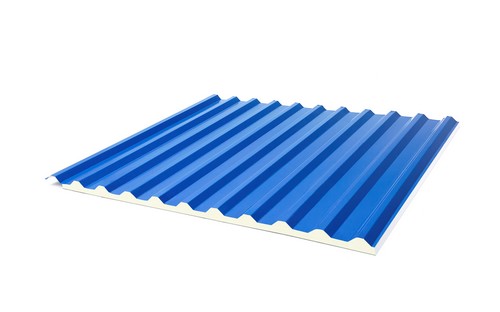 Sản phẩm tôn kẽm phủ màu của Tập đoàn Hoa Sen.