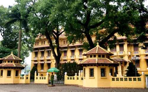 Trụ sở Bộ Ngoại giao tại khu Ba Đình.<br>