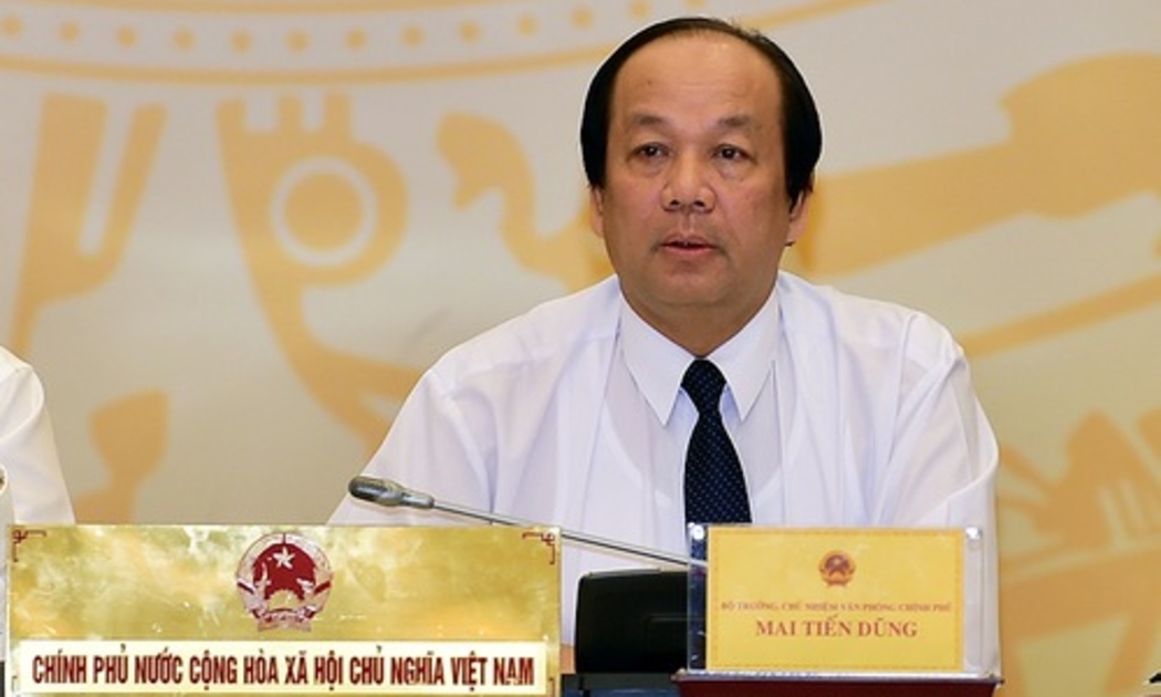 Bộ trưởng - Chủ nhiệm Văn phòng Chính phủ Mai Tiến Dũng: Dừng dự án điện hạt nhân Ninh Thuận hoàn toàn bởi lý do kinh tế.