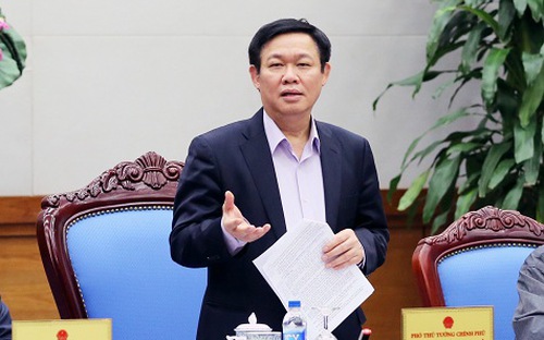 Phó thủ tướng Vương Đình Huệ.<br>