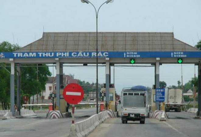 Trạm thu phí Cầu Rác.