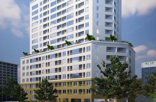 Chung cư Hanhud 234 Hoàng Quốc Việt được xây dựng trên khu đất rộng 
2.443 m2 với diện tích xây dựng lên đến 1.404 m2 tại khu đô thị mới Nam 
Cường, 234 Hoàng Quốc Việt, Hà Nội.