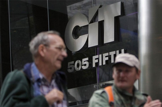 Vụ phá sản của CIT có thể sẽ đánh dấu khoản thua lỗ đầu tiên mà Chính phủ Mỹ phải gánh chịu trong chương trình TARP - Ảnh: Reuters.