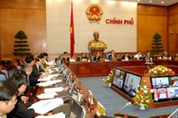 Đến năm 2015, bảo đảm 100% các cuộc họp của Chính phủ, Thủ tướng Chính phủ với các Bộ, các tổ chức chính trị - xã hội cấp Trung ương, UBND tỉnh, thành phố trực thuộc Trung ương có thể được thực hiện trên môi trường mạng.