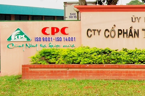 Trụ sở Công ty Cổ phần Thuốc sát trùng Cần Thơ CPC.