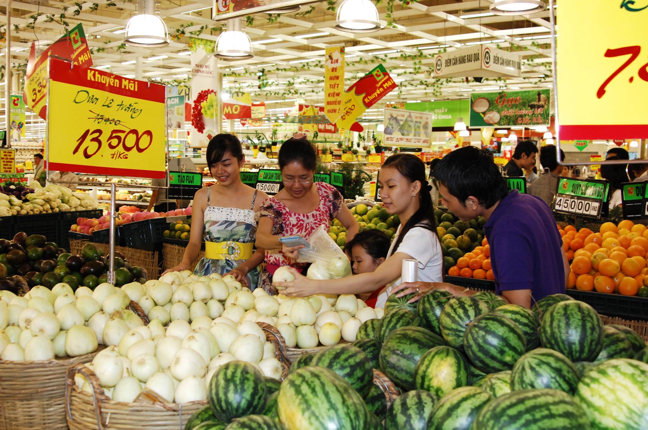 CPI sau 3 tháng đầu năm đã tăng 0,9%.