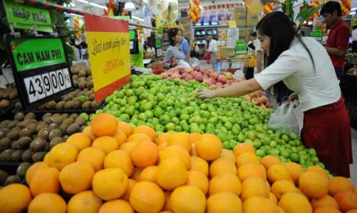 CPI tăng 0,69% sau 2 tháng đầu năm