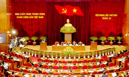 Khai mạc hội nghị lần thứ 6 Ban chấp hành Trung ương Đảng