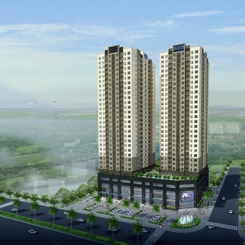Phối cảnh dự án Xuân Mai Tower.