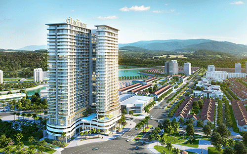 Phối cảnh dự&nbsp;án&nbsp;Citadines Marina Halong.