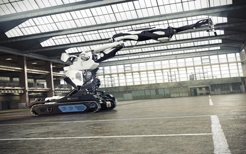 Robot xây nhà bằng công nghệ in 3D của Cazza - Ảnh: Cazza.<br>