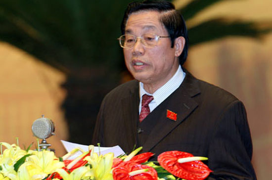 Đại biểu Vũ Tiến Chiến: "Cần nhìn thẳng vào sự thật những biểu hiện “giàu nhanh”. Ảnh: TTXVN