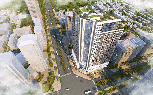 Chung cư Golden Field, một trong những dự án thi công của COTANA Group.