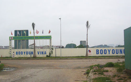 Khu Chung cư Quốc tế Booyoung vẫn là bãi đất trống suốt 6 năm qua.