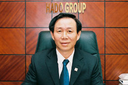 Chủ tịch Hội đồng quản trị Tập đpàn Hà Đô Nguyễn Trọng Thông.