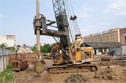 Một dự án do Công ty Cổ phần Hồng Hà dầu khí thi công.